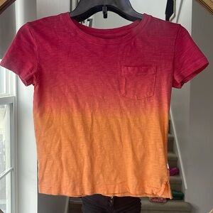 Pink/Orange ombré shirt